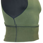 Load image into Gallery viewer, Férfi hosszú ujjú, Tecnostretch™ Performance evezős aláöltözet - Zöld, közelről
